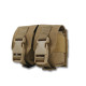 Тактичний підсумок під 2 гранати Kiborg GU Double Mag Pouch Coyote