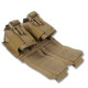 Тактичний підсумок під 2 гранати Kiborg GU Double Mag Pouch Coyote