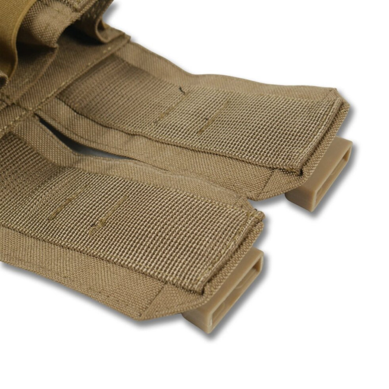 Тактичний підсумок під 2 гранати Kiborg GU Double Mag Pouch Coyote