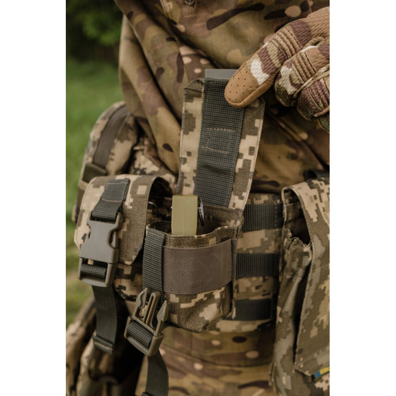 Тактичний підсумок під 1 гранату Kiborg GU Single Mag Pouch Pixel