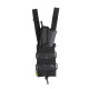 Жорсткий посилений тактичний підсумок Kiborg GU Single Mag Pouch Dark Multicam