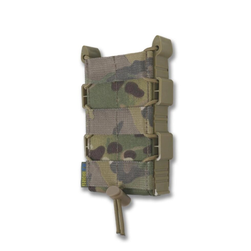 Жорсткий посилений тактичний підсумок Kiborg GU Single Mag Pouch Multicam