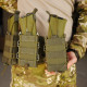 Жорсткий посилений тактичний підсумок Kiborg GU Single Mag Pouch Khaki