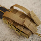 Жорсткий посилений тактичний підсумок Kiborg GU Single Mag Pouch Coyote