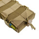 Жорсткий посилений тактичний підсумок Kiborg GU Single Mag Pouch Coyote