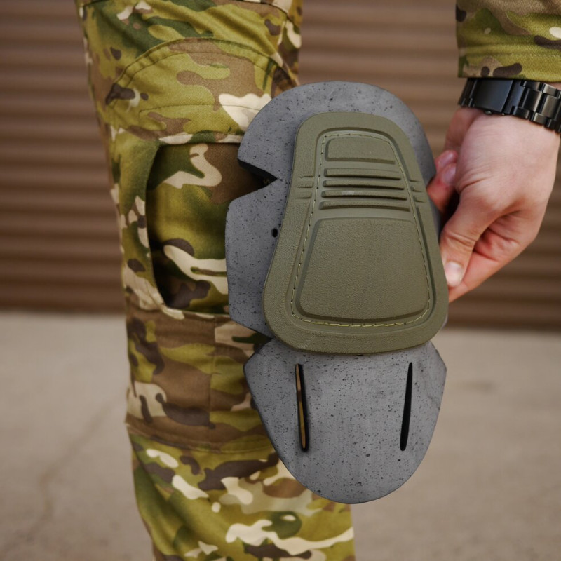 Наколінники вставні олива