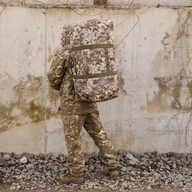 Сумка тактична Kiborg Military bag Pixel ММ14