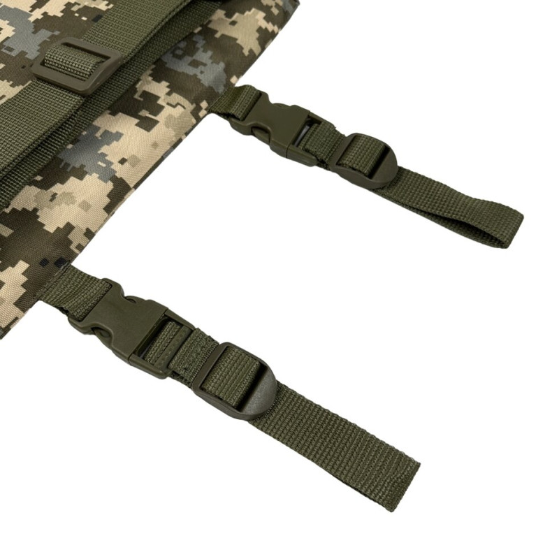 Каремат п'ятиточка односекційна Kiborg П-1 Оксфорд Піксель