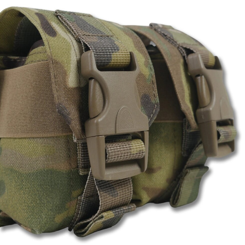 Тактичний підсумок під 2 гранати KIBORG GU Double Mag Pouch Multicam