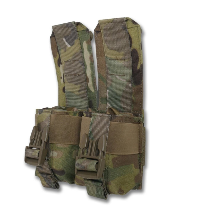 Тактичний підсумок під 2 гранати KIBORG GU Double Mag Pouch Multicam