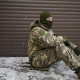 Килимок для сидіння одинарний, п'ятиточка односекційна Kiborg П-1 Оксфорд Мультикам