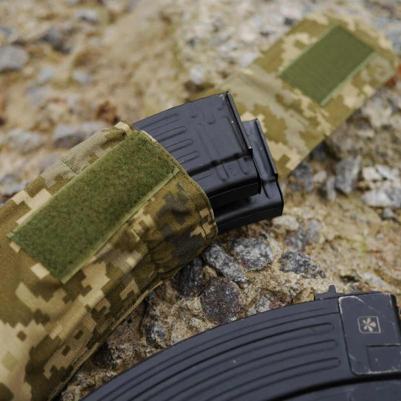 Тактичний підсумок під 2 магазина KIBORG GU Double Mag Pouch Pixel