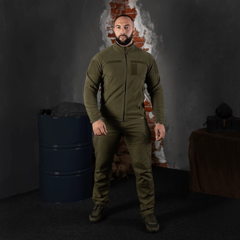 Флісова кофта Army Himatec Pro Олива (7400), XXXXL