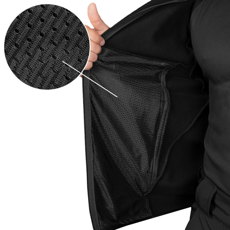Флісова кофта Paladin Himatec 100 Чорна, 3XL