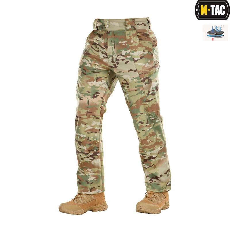 M-Tac штани Soft Shell Winter MC L