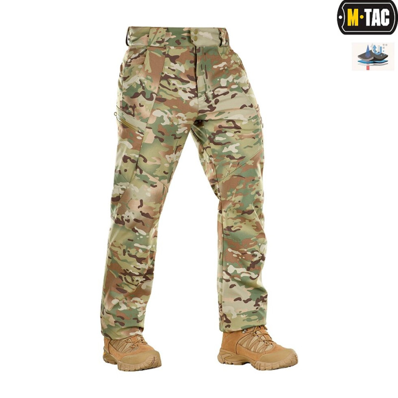 M-Tac штани Soft Shell Winter MC XXL