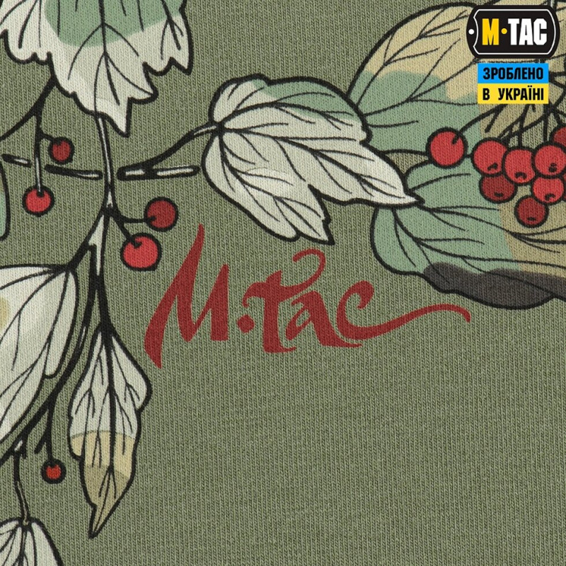 M-Tac футболка Тризуб калина camo XS оливковий