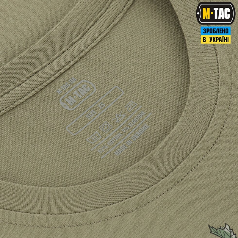 M-Tac футболка Тризуб калина camo L оливковий