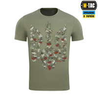 M-Tac футболка Тризуб калина camo L оливковий