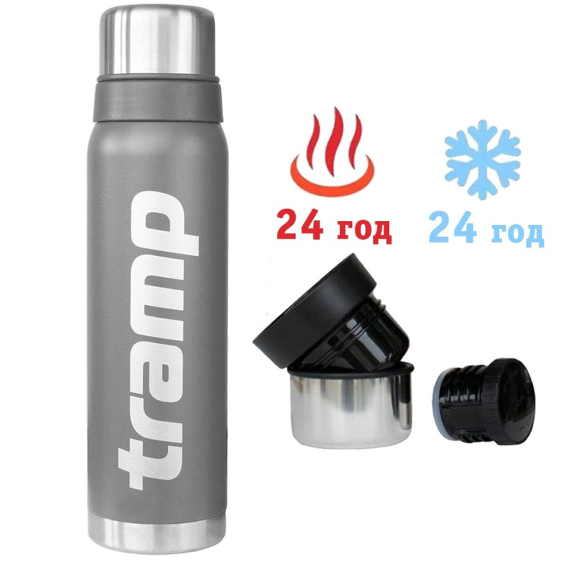 Термос Tramp Expedition Line 0,9 л. чорний