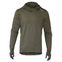 Лонгслів Chiton Hood CoolPass Олива (5784), S