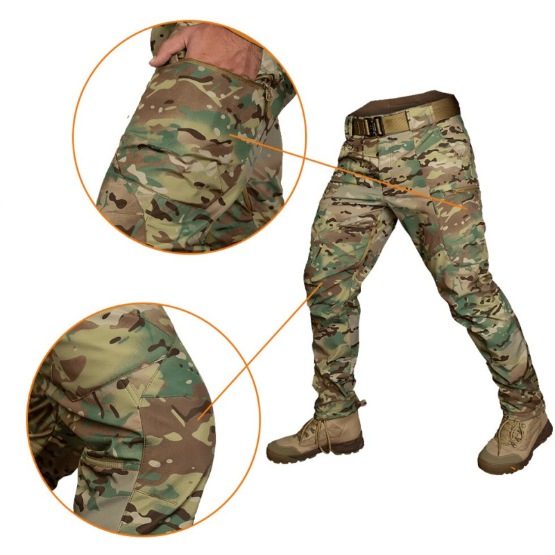 Штани SoftShell Vent Mesh Multicam (7395), M