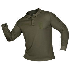 Поло CM Army ID Long CoolPass Pique Олива (7368), XXXL