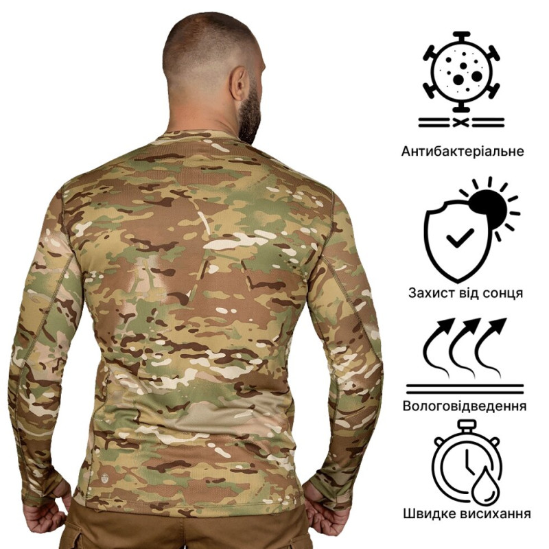 Лонгслів Chiton 2.0 CoolPass Antistatic Multicam (7250), XXXL
