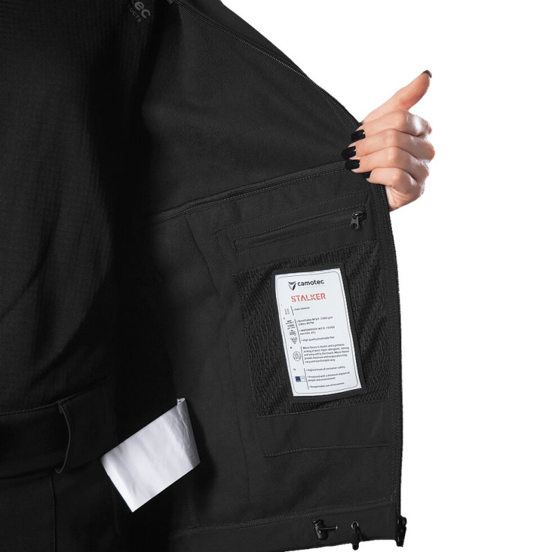 Комплект Pani SoftShell Чорний (8550), L