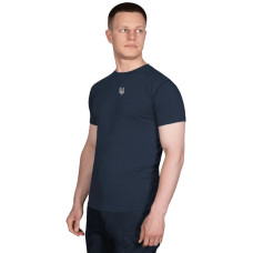 Футболка Modal Темно-синя (білий тризуб) (7361), XXXL