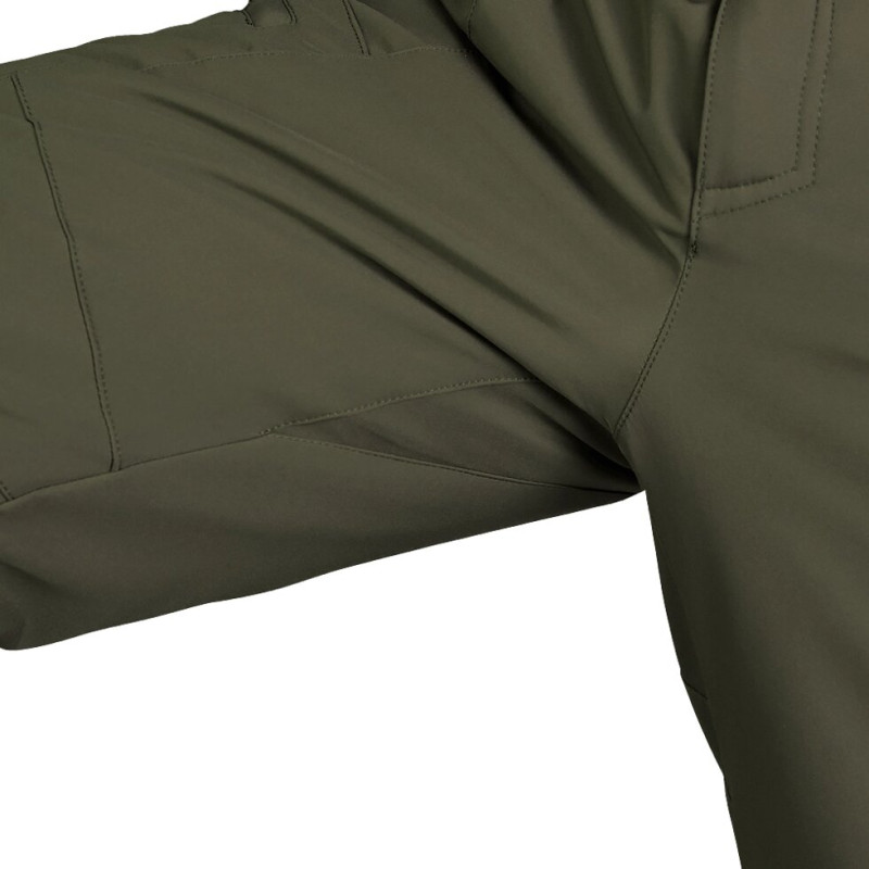 Зимові штани SoftShell Олива (6614), XXXL