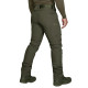 Зимові штани SoftShell Олива (6614), XXL