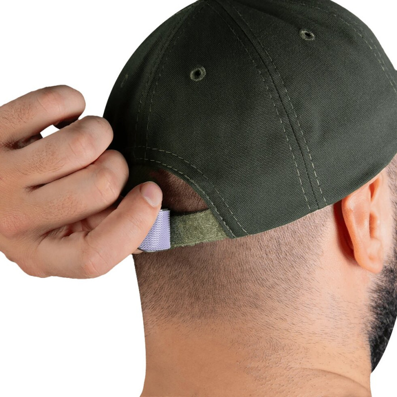 Бейсболка New Fix Canvas Dark Olive (5822)