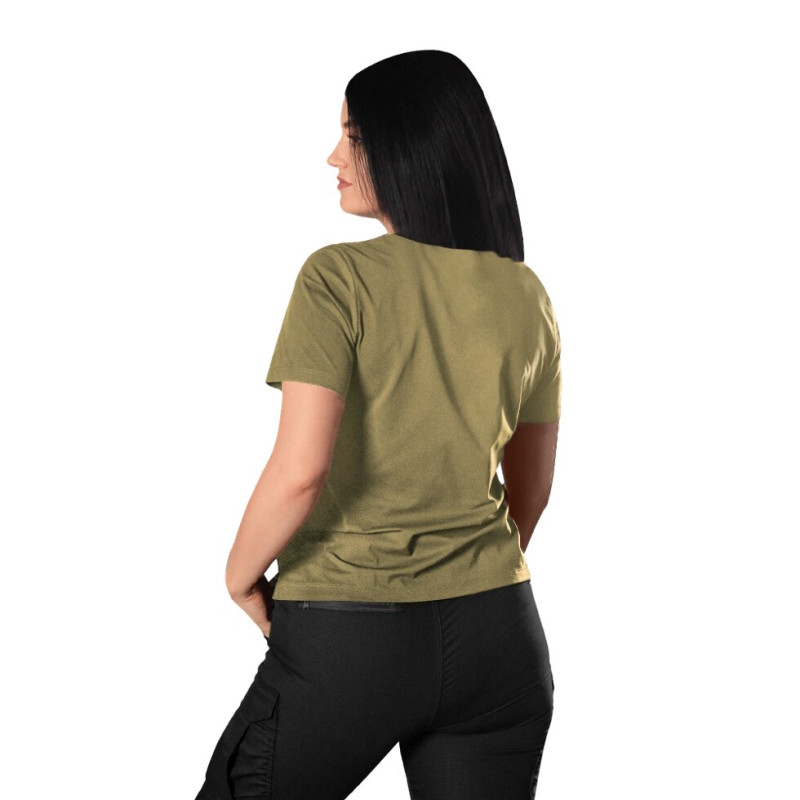Футболка Pani Totem Logo V-neck Tan (8285), S