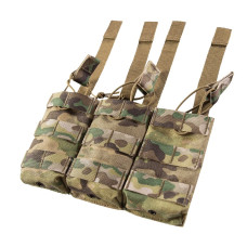 Підсумок потрійний під магазини AK/AR Multicam (8578)