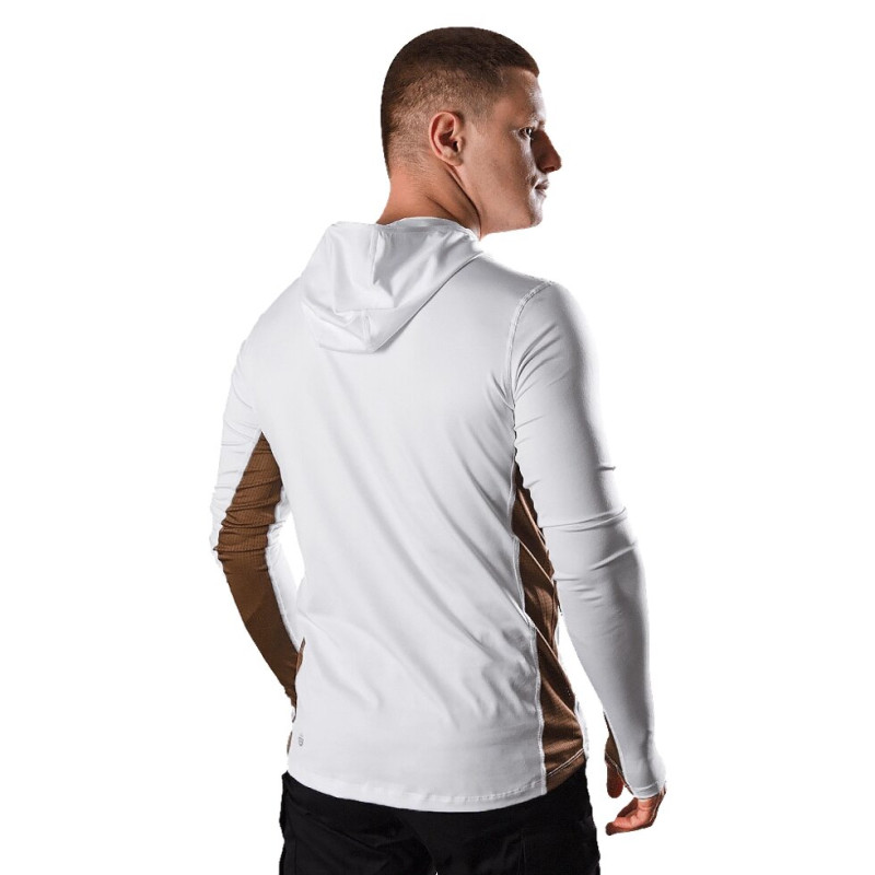 Лонгслів Chiton Air Hood CoolPass SJ Білий (7572), M