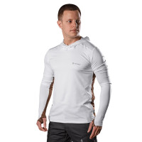 Лонгслів Chiton Air Hood CoolPass SJ Білий (7572), M