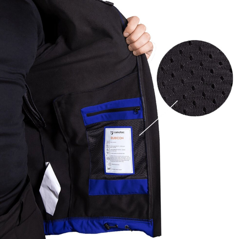 Куртка Rubicon SoftShell Синя (7493), L