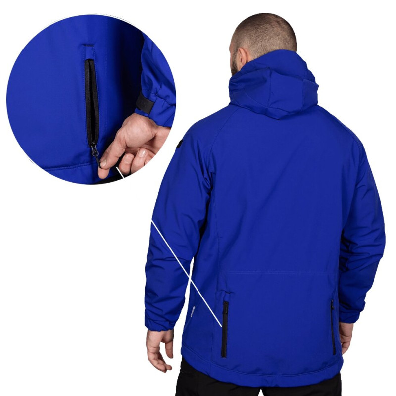 Куртка Rubicon SoftShell Синя (7493), M