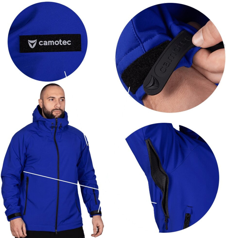 Куртка Rubicon SoftShell Синя (7493), S