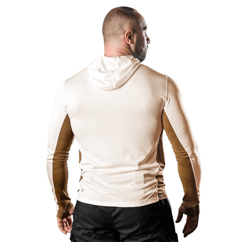 Лонгслів Chiton Air Hood Кремовий (8062), XL