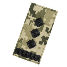 Погон/липучка ЗСУ Полковник Піксель