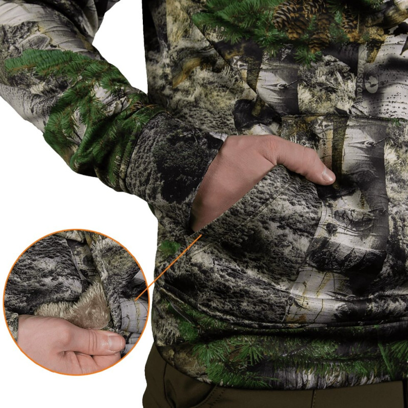 Зимове худі Basic Sequoia (7413), XXL