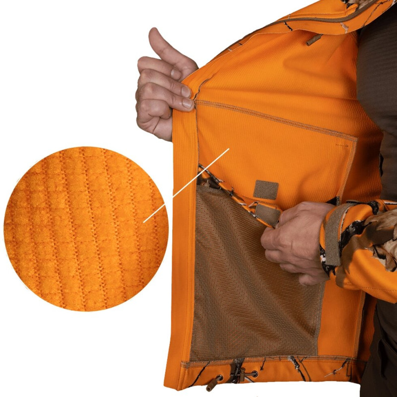 Мисливська куртка Rubicon StormWall FlameWood (7433), M