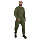 Спортивний костюм Basic Cotton Олива (7382), L