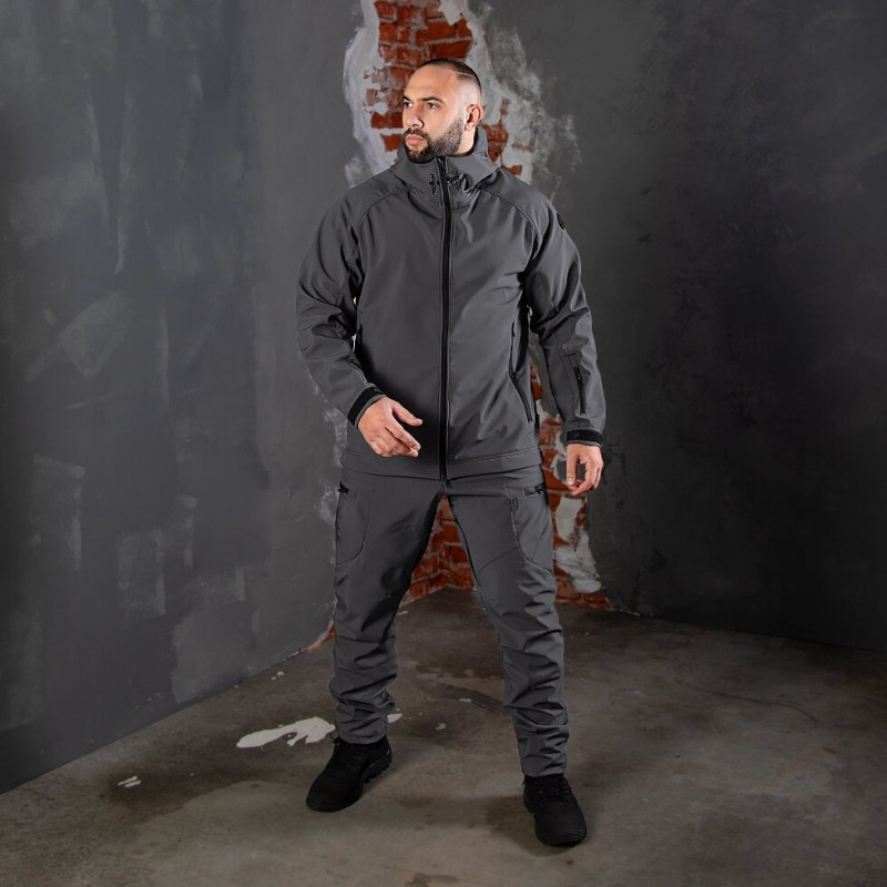 Куртка Rubicon SoftShell Графіт (7494), XXL