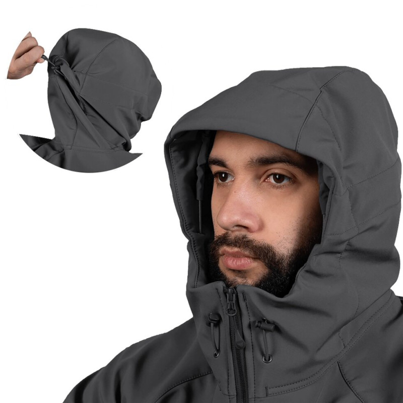 Куртка Rubicon SoftShell Графіт (7494), XXL