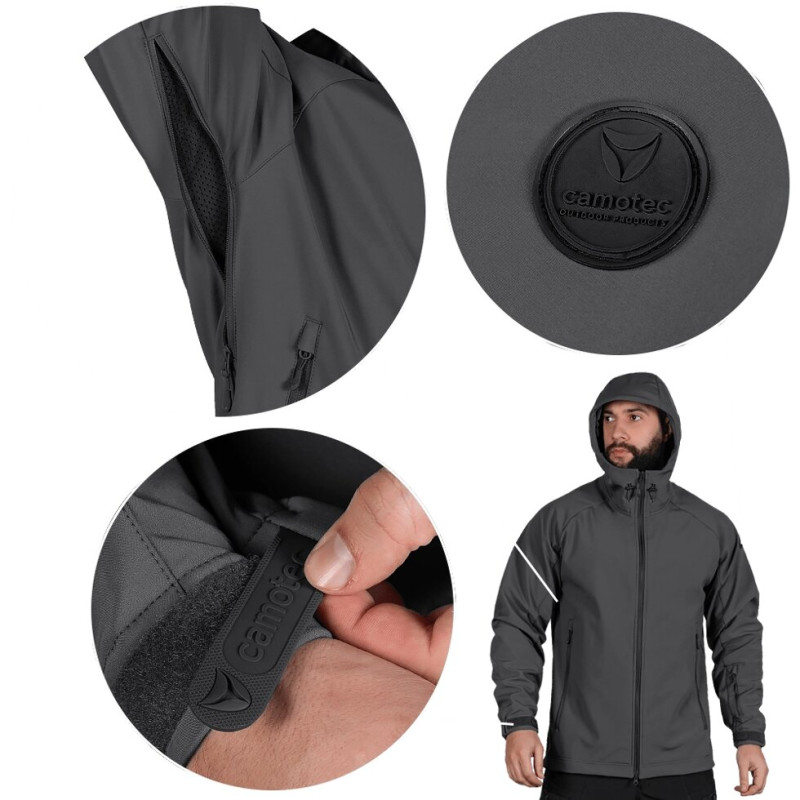 Куртка Rubicon SoftShell Графіт (7494), XL