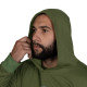 Спортивний костюм Basic Hood Cotton Олива (7383), XXL