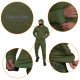Спортивний костюм Basic Hood Cotton Олива (7383), S
